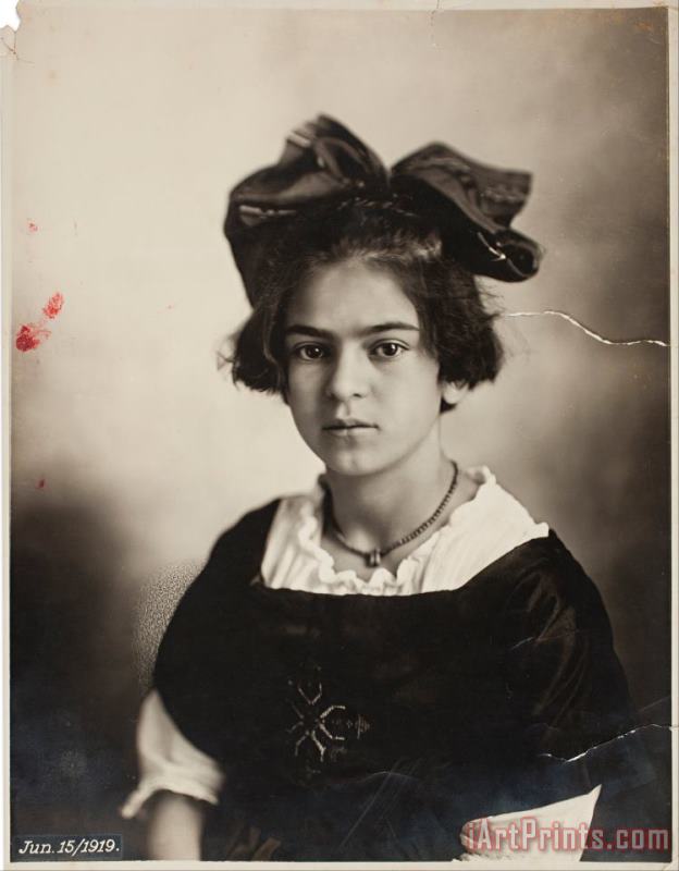 Guillermo Kahlo Frida Kahlo, June 15, 1919 Art Painting