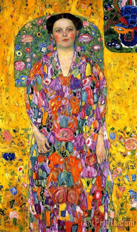 Gustav Klimt Eugenia Primavesi Art Painting