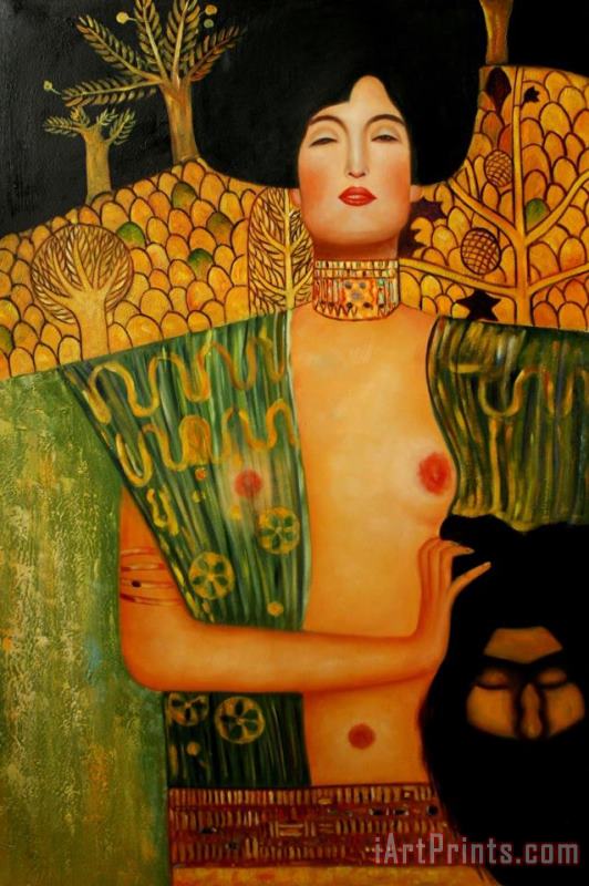 Gustav Klimt Judith Ii Art Painting