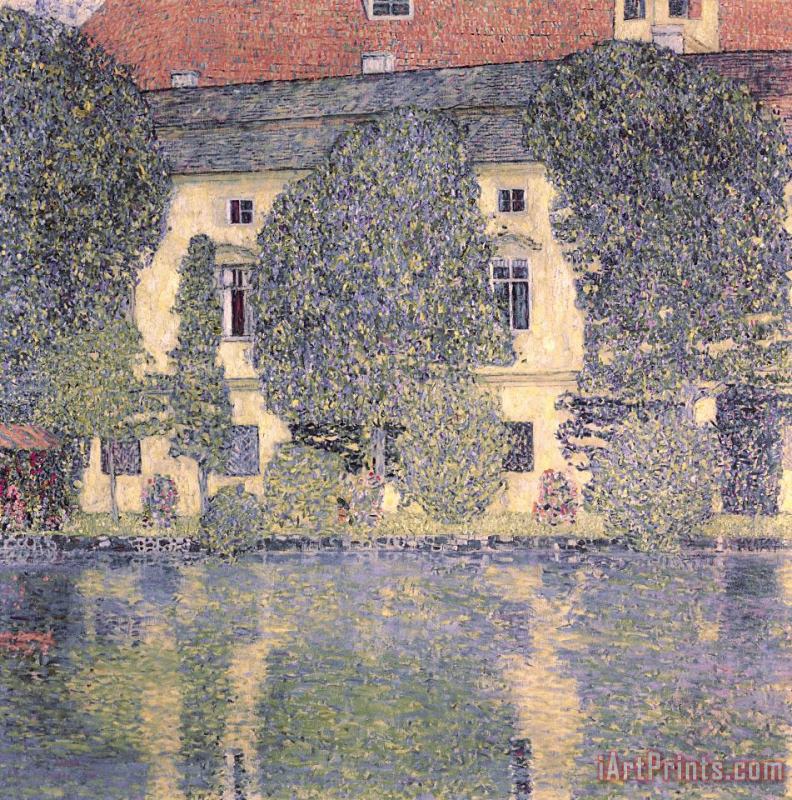 Gustav Klimt The Schloss Kammer on the Attersee III Art Print