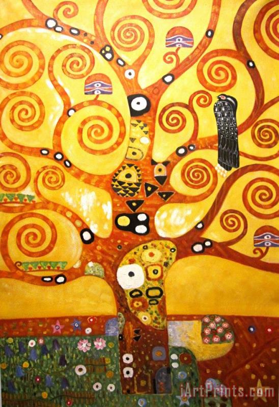 Gustav Klimt Tree of Life Art Painting