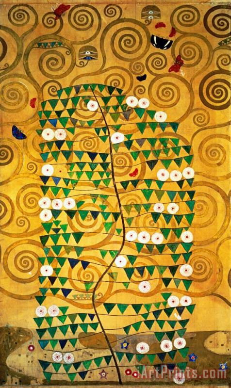 Gustav Klimt Tree of Life Stoclet Frieze Art Painting
