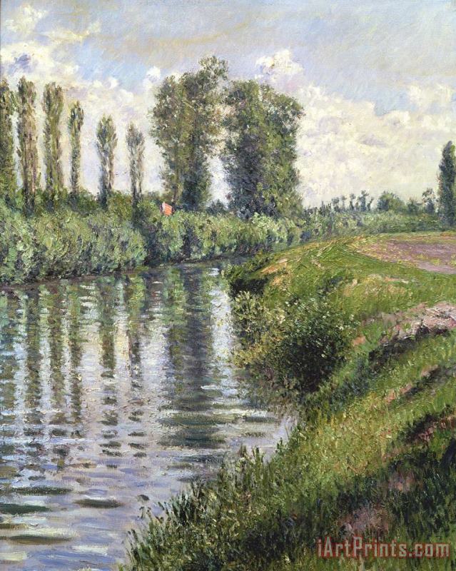 Small Branch Of The Seine At Argenteuil painting - Gustave Caillebotte Small Branch Of The Seine At Argenteuil Art Print