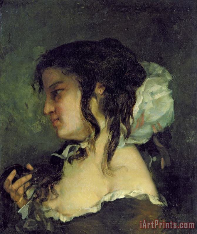 Gustave Courbet Reflection Art Painting