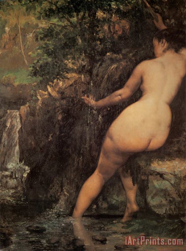 Gustave Courbet The Source Art Painting