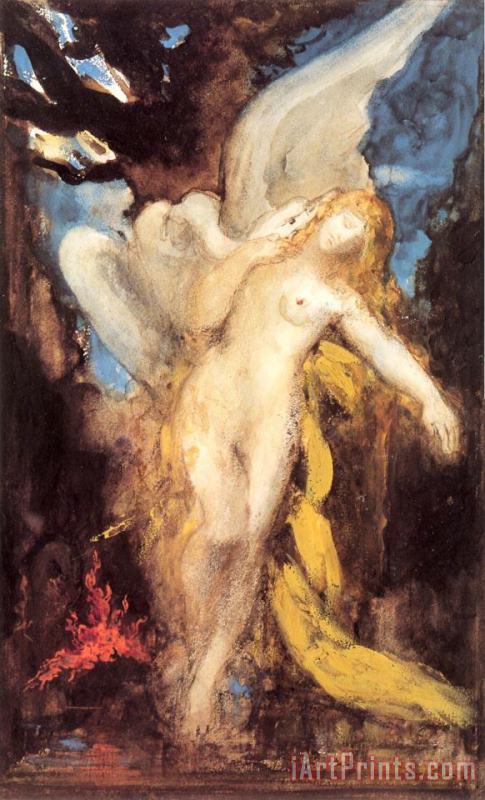 Gustave Moreau Leda Art Painting