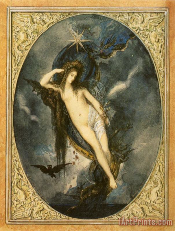 Gustave Moreau Night Art Painting