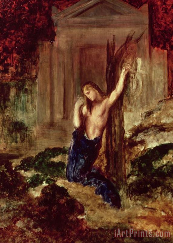 Gustave Moreau Orpheus At The Tomb Of Eurydice Art Painting