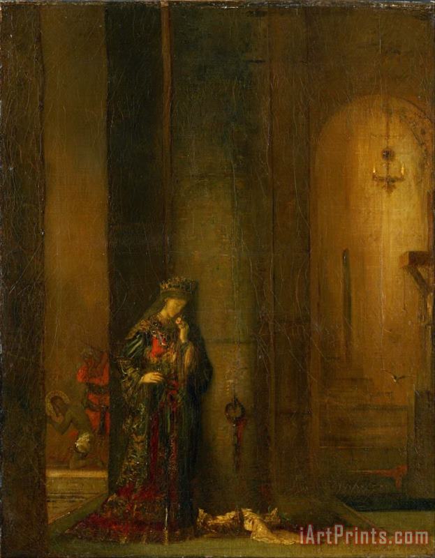 Salome at The Prison painting - Gustave Moreau Salome at The Prison Art Print