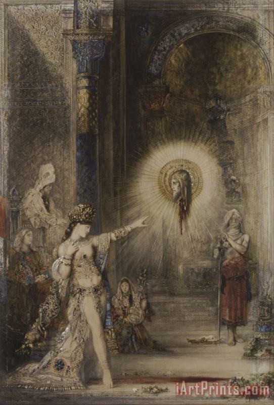 Gustave Moreau The Apparition Art Print