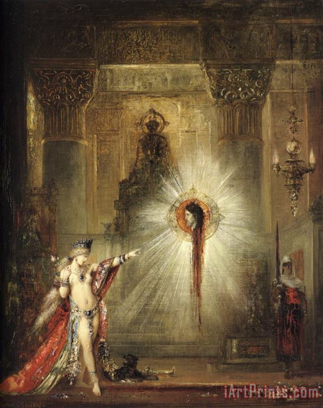 Gustave Moreau The Apparition II Art Painting