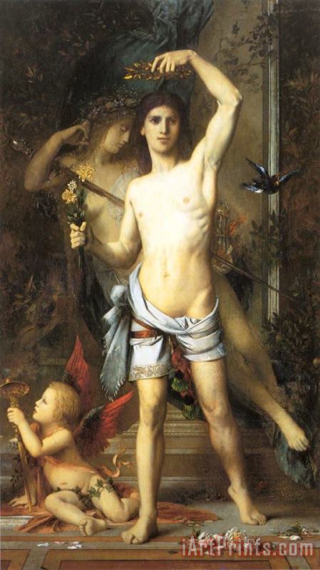 Gustave Moreau The Young Man And Death Art Painting