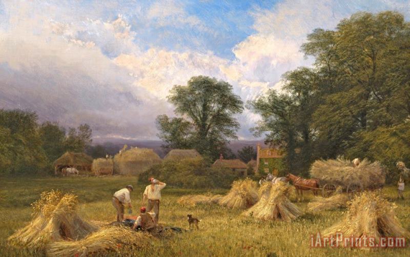 GV Cole Harvest Time Art Painting