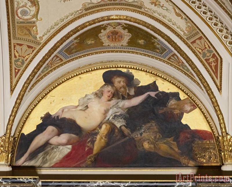 Hans Makart Peter Paul Rubens Art Painting