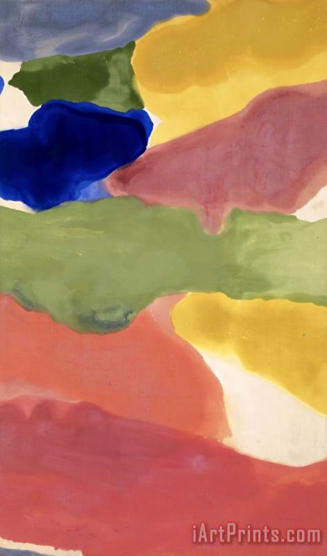 Helen Frankenthaler Tutti Frutti Art Painting