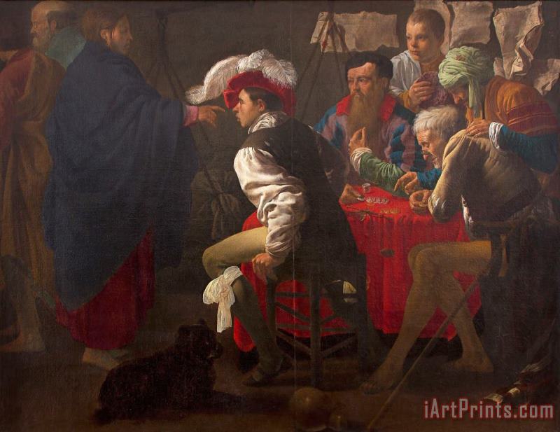 Calling of Saint Matthew painting - Hendrick Ter Brugghen Calling of Saint Matthew Art Print