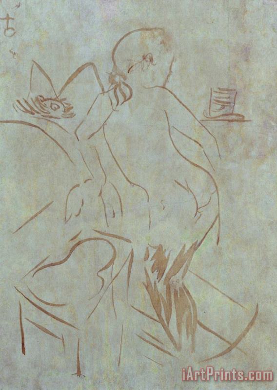 Henri de Toulouse-Lautrec Intimite Art Print