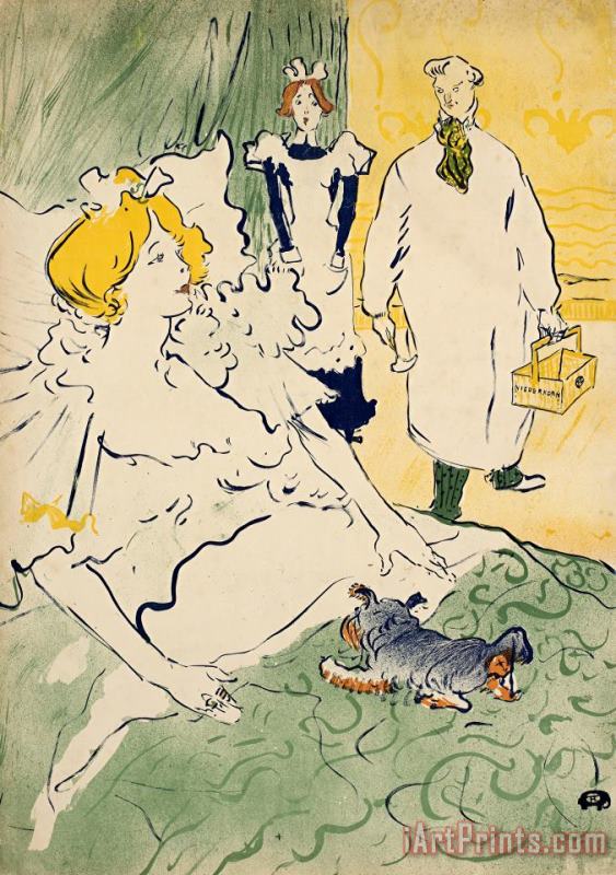 Henri de Toulouse-Lautrec L'artisan Moderne Art Print
