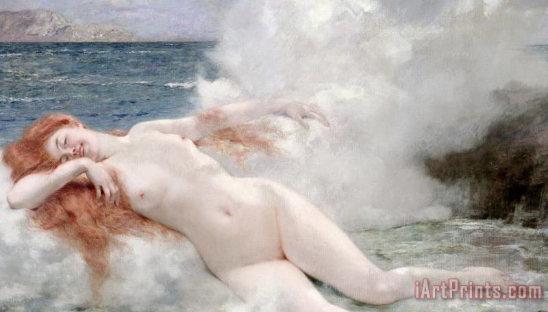 Henri Gervex The Birth Of Venus Art Print