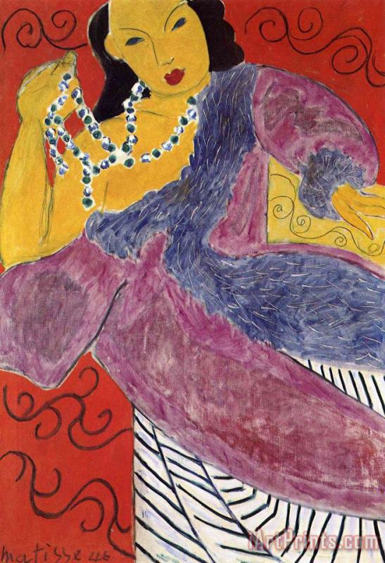 Henri Matisse Asia 1946 Art Print
