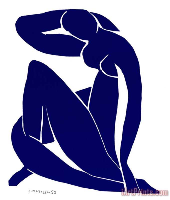 Henri Matisse Blue Nude II Art Painting