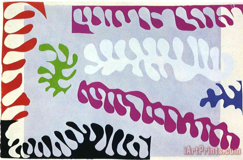 Henri Matisse Cut Outs 1 Art Painting