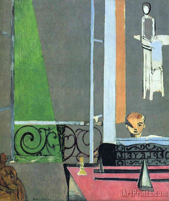 Henri Matisse The Piano Lesson 1916 Art Print