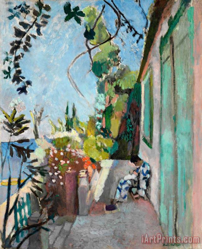Henri Matisse The Terrace St Tropez 1904 Art Painting