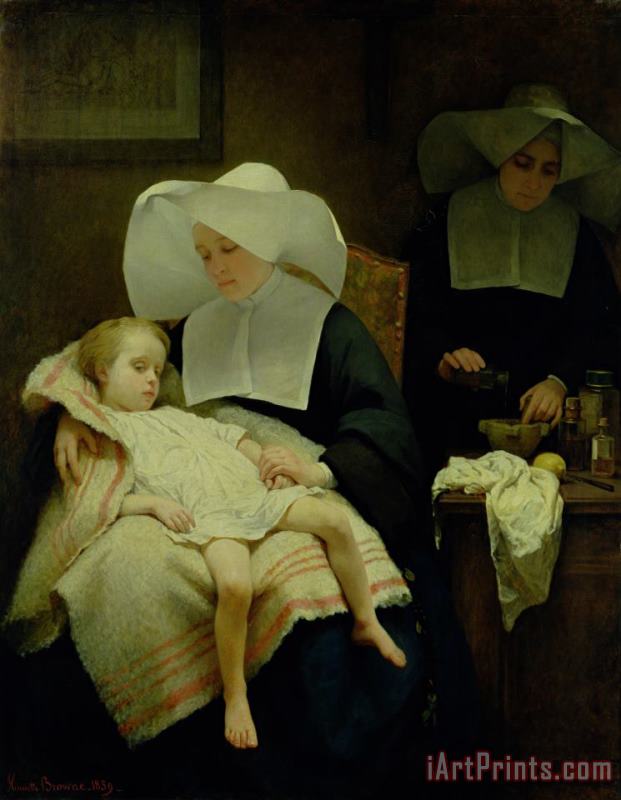 Henriette Browne The Sisters of Mercy Art Print