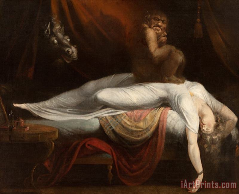 Henry Fuseli The Nightmare Art Painting