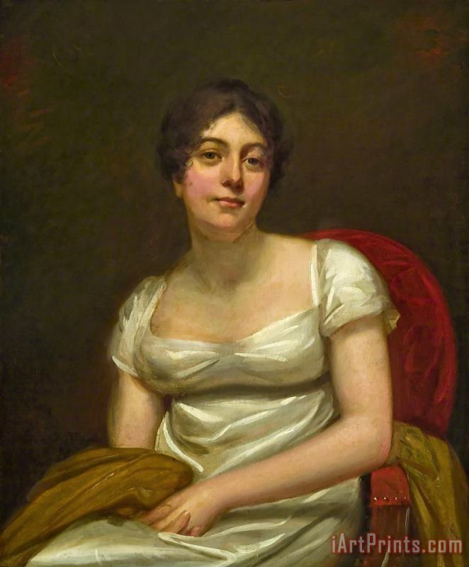 Henry Raeburn Portrait of a Lady Art Painting