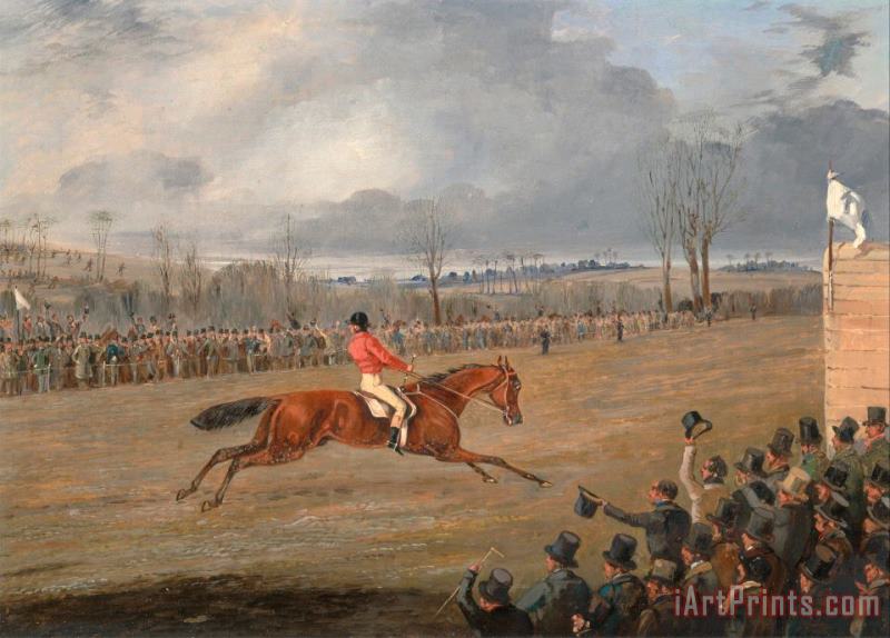 Scenes From a Seeplechase The Winner painting - Henry Thomas Alken Scenes From a Seeplechase The Winner Art Print