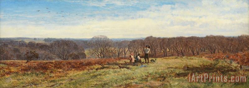Heywood Hardy In the New Forest Art Print