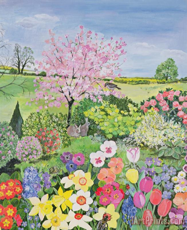 Hilary Jones Spring From The Four Seasons Art Print
