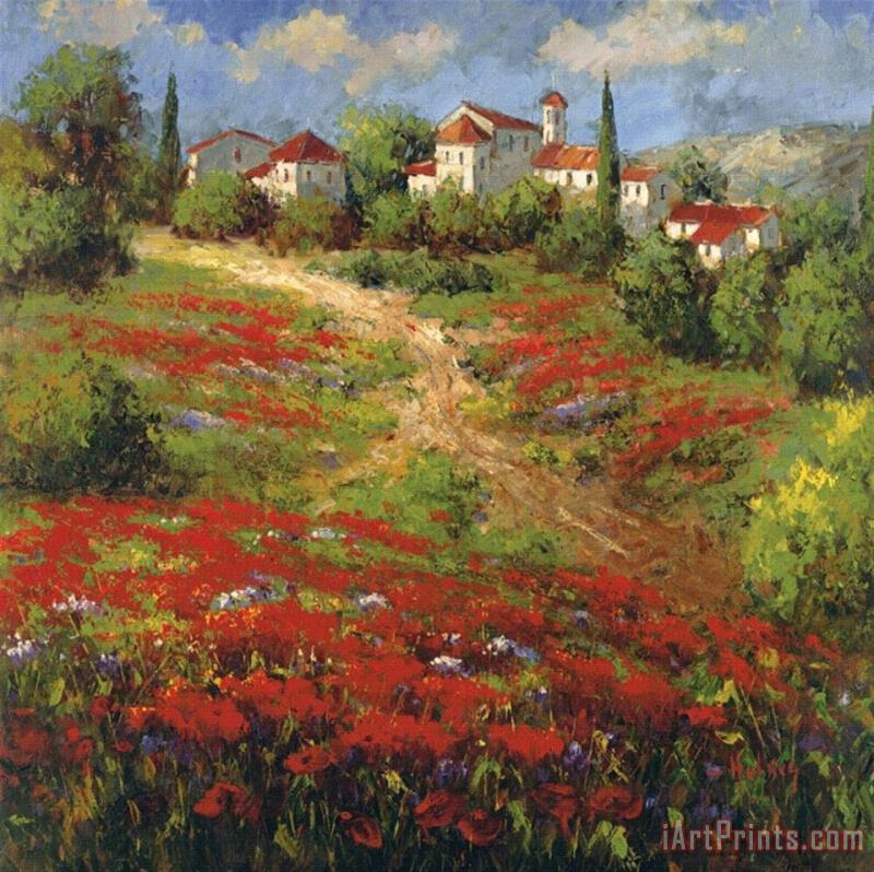 Hulsey Country Village II Art Painting