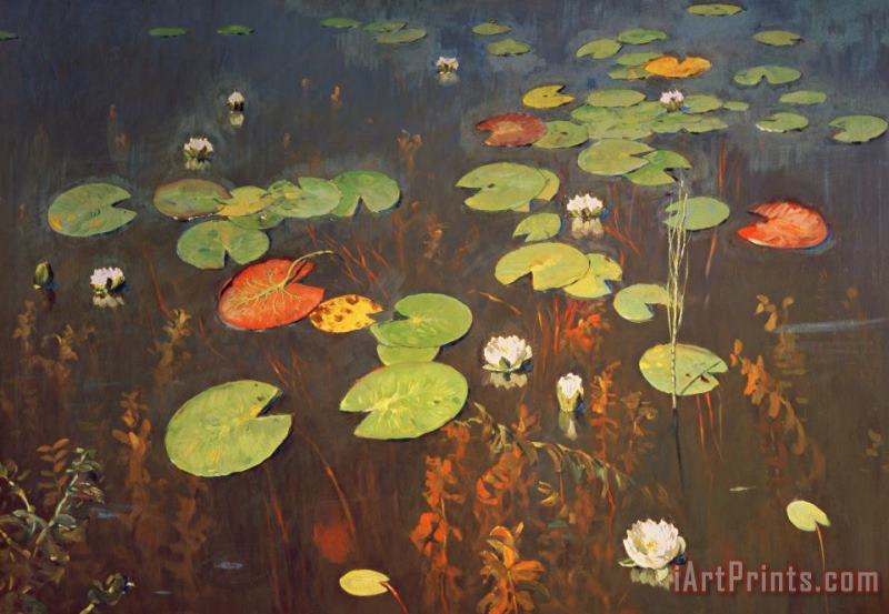 Isaak Ilyich Levitan Water Lilies Art Print