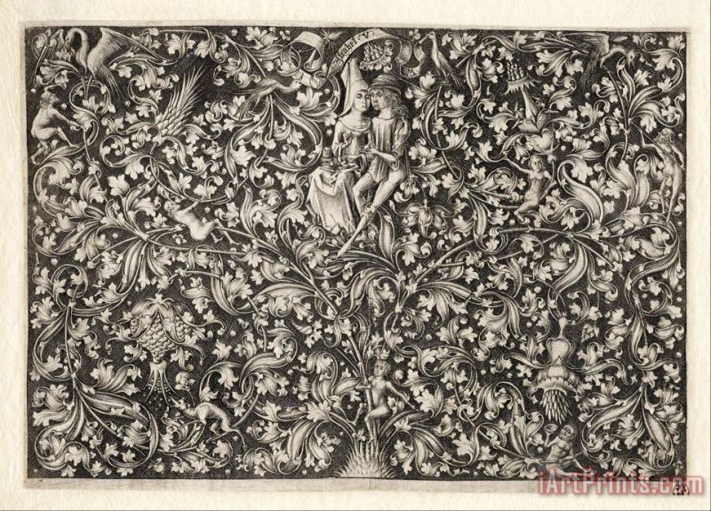 Israhel van Meckenem Garden of Love Art Print