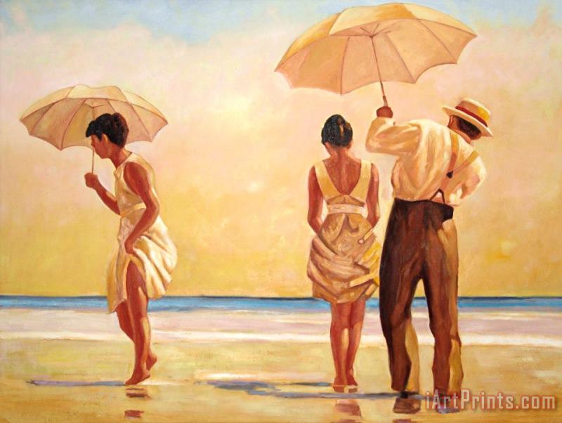 Jack Vettriano Mad Dogs 2 Art Painting