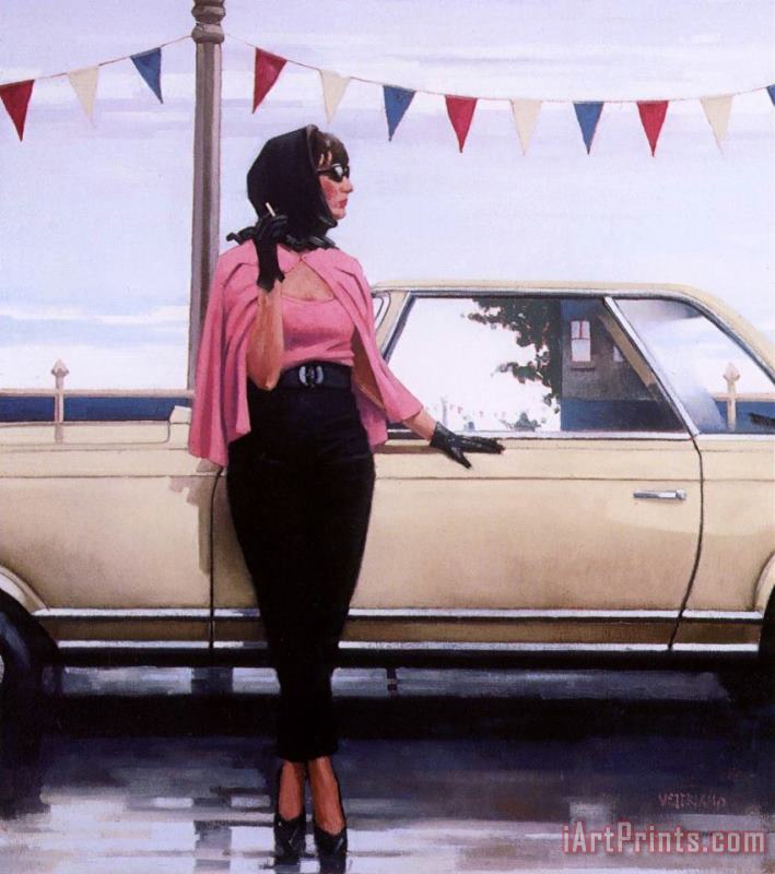 Suddenly One Summer painting - Jack Vettriano Suddenly One Summer Art Print
