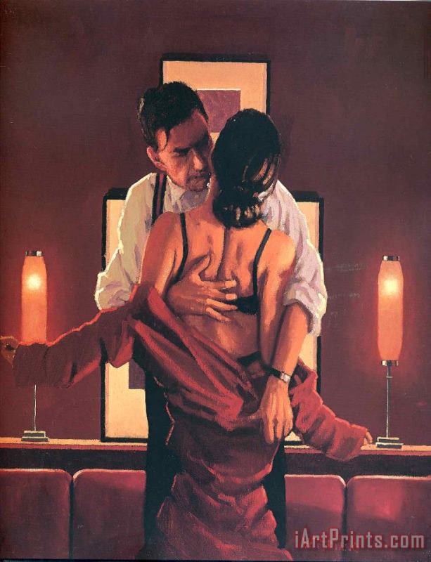 Jack Vettriano The Embrace of The Spider Art Print