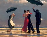Jack Vettriano - The Singing Butler painting