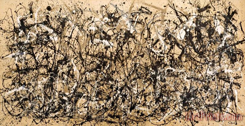 Jackson Pollock Autumn Rhythm Art Painting
