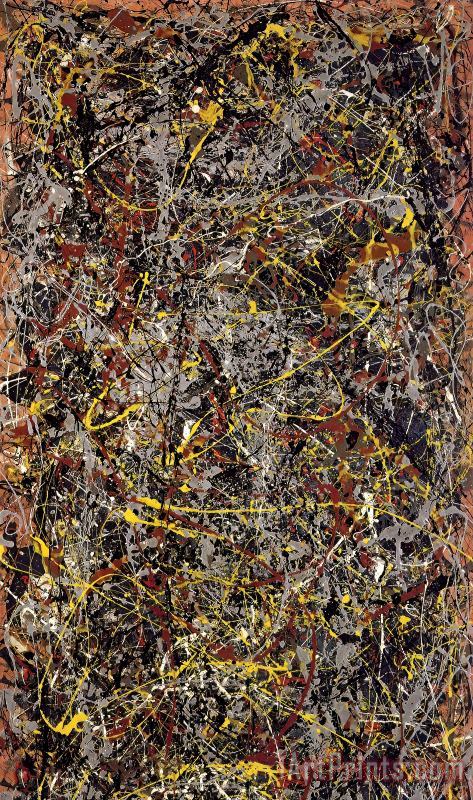 Jackson Pollock No 5 1948 Art Painting