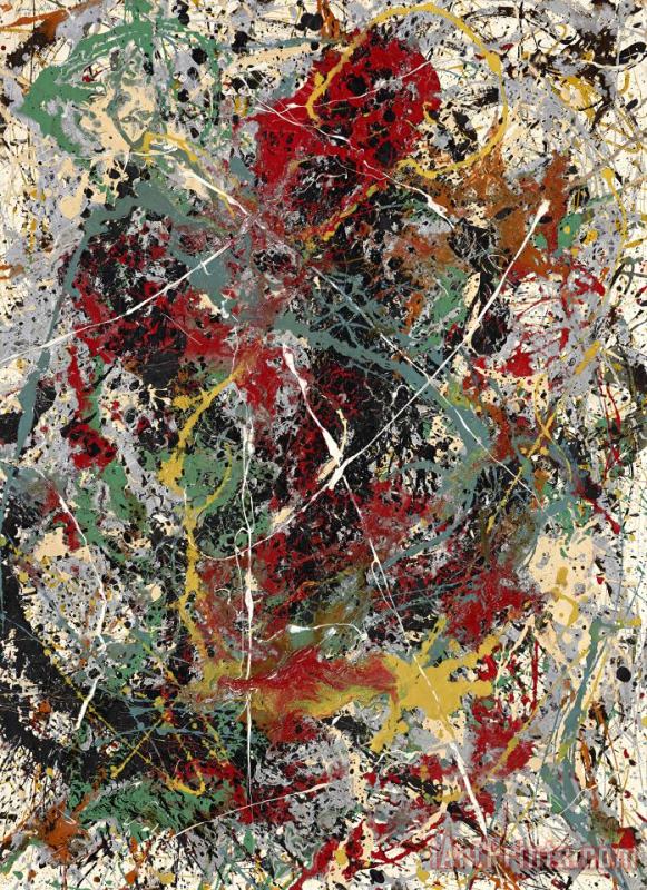 Jackson Pollock Number 31, 1949 Art Painting