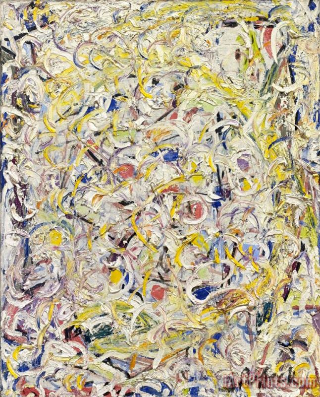 Shimmering Substance C 1946 painting - Jackson Pollock Shimmering Substance C 1946 Art Print