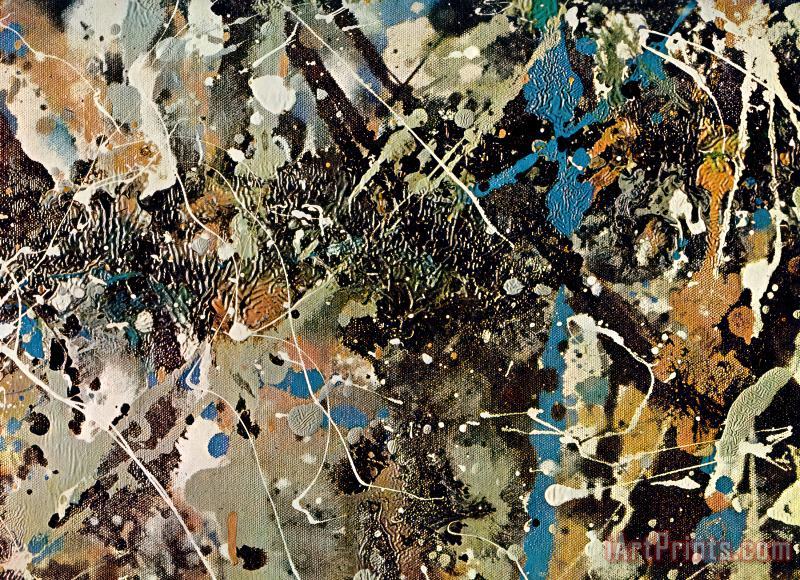 Jackson Pollock Untitled I Art Painting