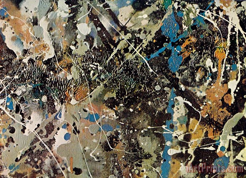 Jackson Pollock Untitled Ii Art Painting