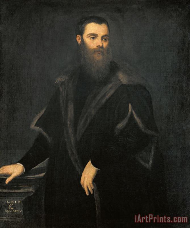 Jacopo Robusti Tintoretto Lorenzo Soranzo Art Painting