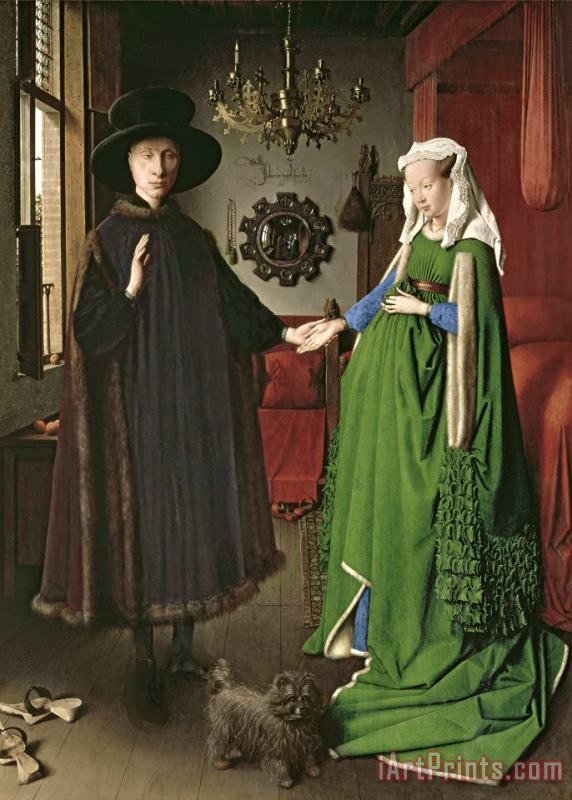 Jan van Eyck The Arnolfini Marriage Art Print