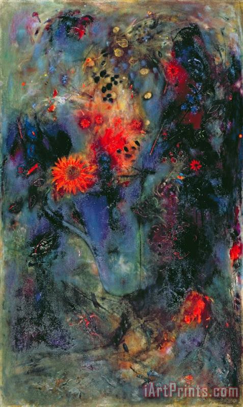Jane Deakin Sunflower Art Painting